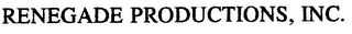 RENEGADE PRODUCTIONS, INC. logo