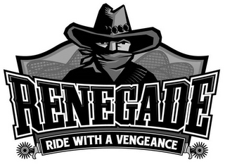 RENEGADE RIDE WITH A VENGEANCE logo
