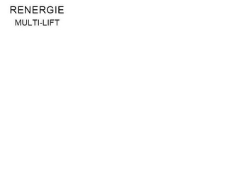 RENERGIE MULTI-LIFT logo
