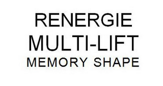 RENERGIE MULTI-LIFT MEMORY SHAPE logo