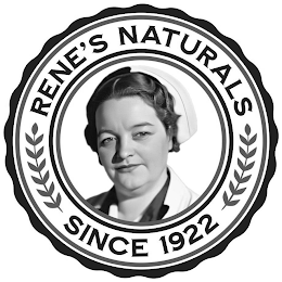 RENE'S NATURALS  SINCE 1922 logo