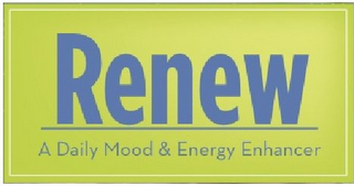 RENEW A DAILY MOOD & ENERGY ENHANCER logo