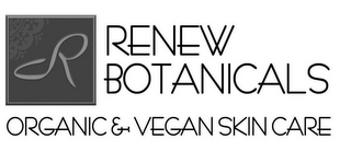 RENEW BOTANICALS ORGANIC & VEGAN SKIN CARE logo