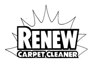 RENEW CARPET CLEANER logo