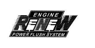 RENEW ENGINE POWER FLUSH SYSTEM logo