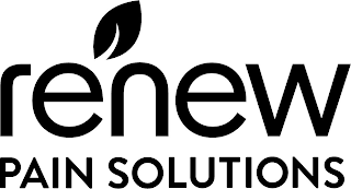 RENEW PAIN SOLUTIONS logo