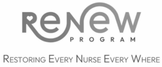 RENEW PROGRAM RESTORING EVERY NURSE EVERY WHERE logo