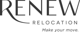 RENEW RELOCATION MAKE YOUR MOVE. logo
