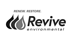 RENEW. RESTORE. REVIVE ENVIRONMENTAL logo
