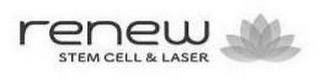 RENEW STEM CELL & LASER logo