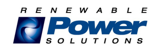 RENEWABLE POWER SOLUTIONS logo