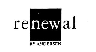 RENEWAL BY ANDERSEN logo