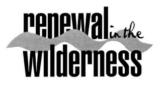 RENEWAL IN THE WILDERNESS logo
