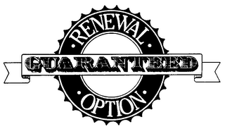 RENEWAL OPTION GUARANTEED logo