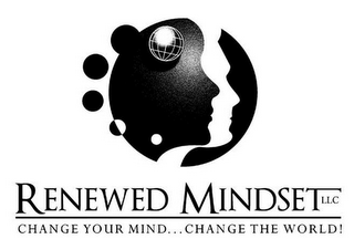 RENEWED MINDSET LLC CHANGE YOUR MIND...CHANGE THE WORLD! logo