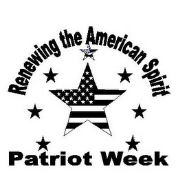 RENEWING THE AMERICAN SPIRIT PATRIOT WEEK logo