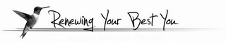RENEWING YOUR BEST YOU logo