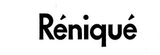 RENIQUE logo