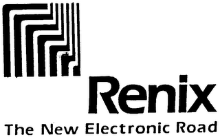 RENIX THE NEW ELECTRONIC ROAD logo