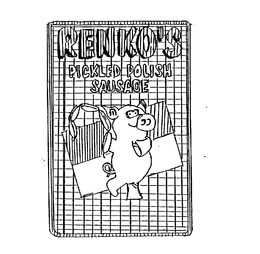 RENKO'S PICKLED POLISH SAUSAGE logo