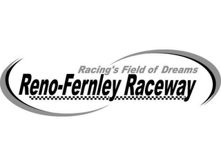 RENO-FERNLEY RACEWAY RACINGS FIELD OF DREAMS logo