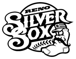 RENO SILVER SOX R logo