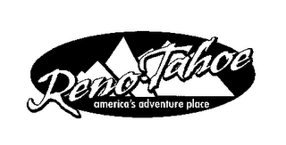 RENO-TAHOE AMERICA'S ADVENTURE PLACE logo