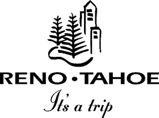 RENO TAHOE IT'S A TRIP logo