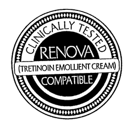 RENOVA COMPATIBLE CLINICALLY TESTED (TRETINOIN EMOLLIENT CREAM) logo