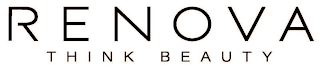 RENOVA THINK BEAUTY logo
