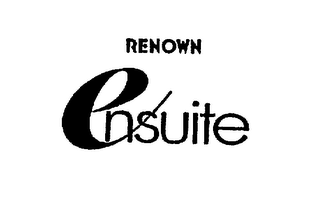 RENOWN ENSUITE logo