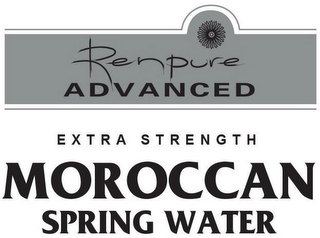 RENPURE ADVANCED EXTRA STRENGTH MOROCCAN SPRING WATER logo