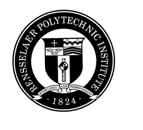 RENSSELAER POLYTECHNIC INSTITUTE 1824 KNOWLEDGE AND THOROUGHNESS logo