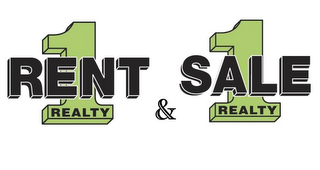 RENT 1 REALTY & SALE 1 REALTY logo