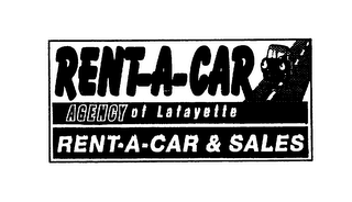 RENT-A-CAR AGENCY OF LAFAYETTE RENT-A-CAR & SALES logo