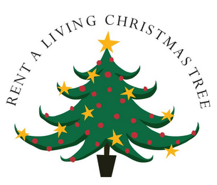 RENT A LIVING CHRISTMAS TREE logo