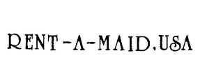 RENT-A-MAID, U.S.A. logo