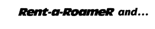 RENT-A-ROAMER AND... logo