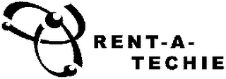 RENT - A - TECHIE logo
