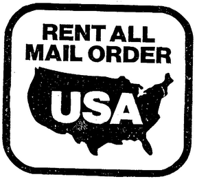 RENT ALL MAIL ORDER USA logo