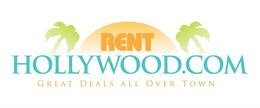 RENT HOLLYWOOD.COM GREAT DEALS ALL OVERTOWN logo