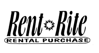 RENT RITE RENTAL PURCHASE logo
