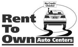 RENT TO OWN AUTO CENTERS NO CREDIT CHECKS! RTO logo