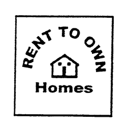 RENT TO OWN HOMES logo