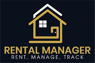 RENTAL MANAGER RENT, MANAGE, TRACK logo