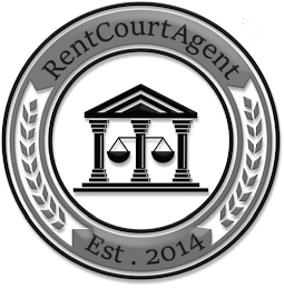 RENTCOURTAGENT EST. 2014 logo