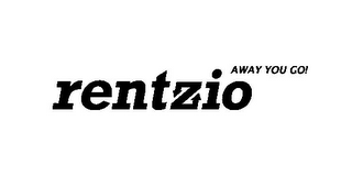 RENTZIO AWAY YOU GO! logo