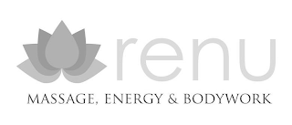 RENU MASSAGE, ENERGY & BODYWORK logo
