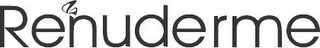 RENUDERME logo