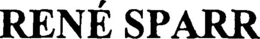 RENÉ SPARR logo